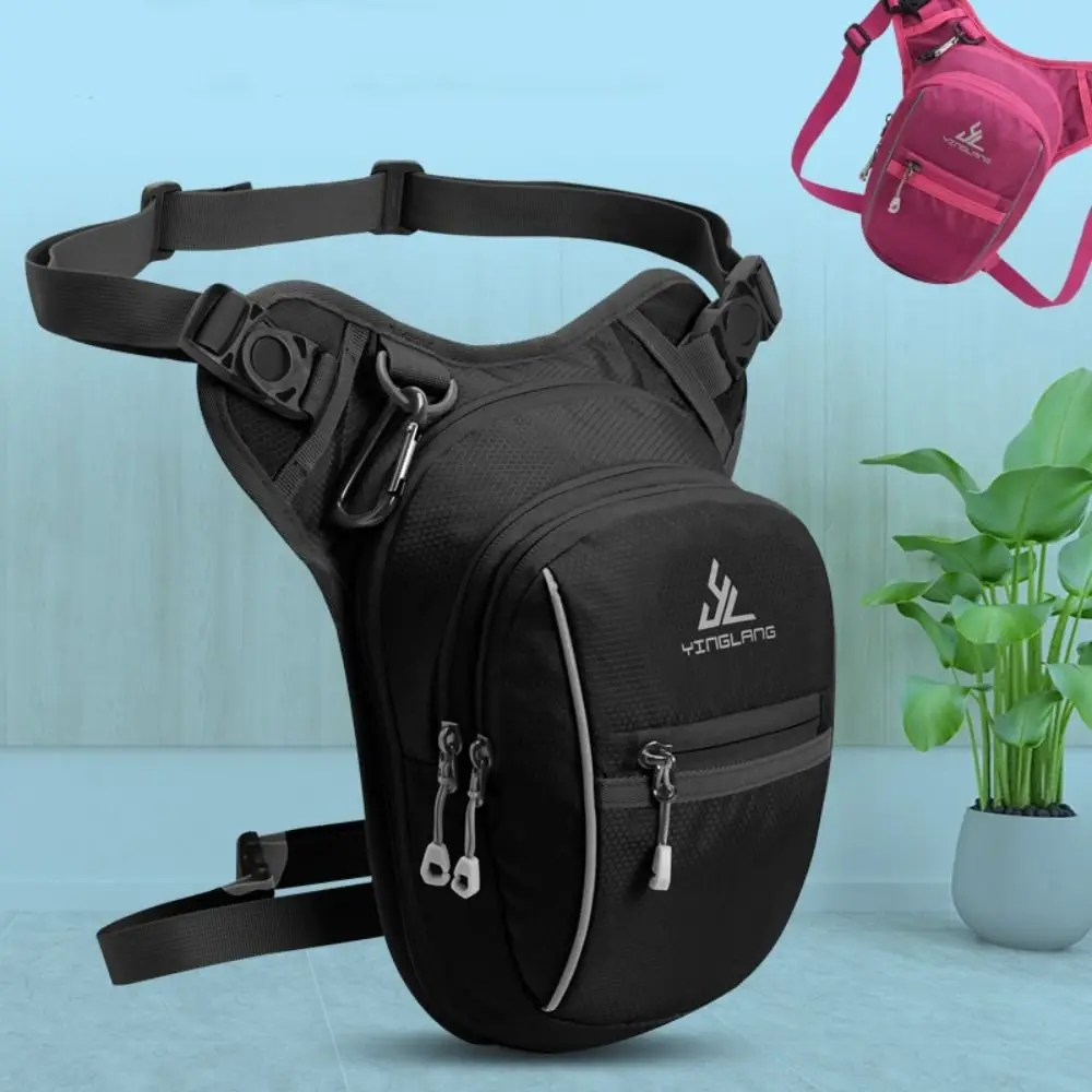 Waterproof Motorcycle Drop Bag Waist Bags Adjustable Thigh Belt Pack Hip Bum Nylon Material Motorbike Leg Bag Mobile Phone Purse
