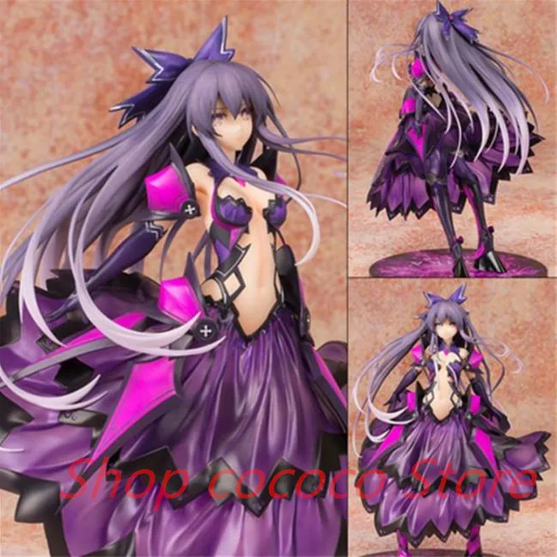 24CM Anime DATE A LIVE Yatogami Tohka Princess Figure PVC Doll TOYS Anime Action Figure Room Decoration