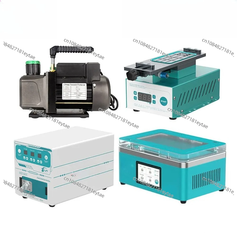 8 Inches Combo Kit 4 Pieces Smart M60 MINI Vacuum Laminate M25 Max Bubble Remover LCD Separator Machine And 1L Vacuum Pump