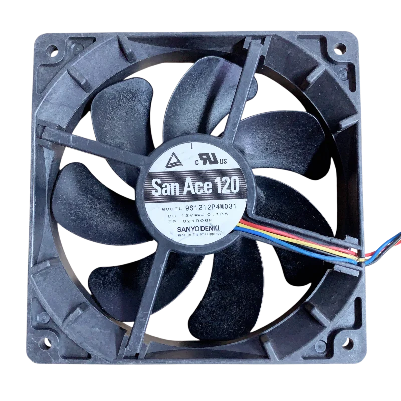

1PC NEW 9S1212P4M031 DC 12V 0.13A 120x120x25mm 4-Wire Server Cooling Fan