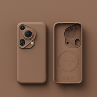 For Wireless Charging Magsafe Soft Liquid Silicone Phone Case For Huawei Puro 70 Pro Ultra Magnetic Slim Skin Protection Cover