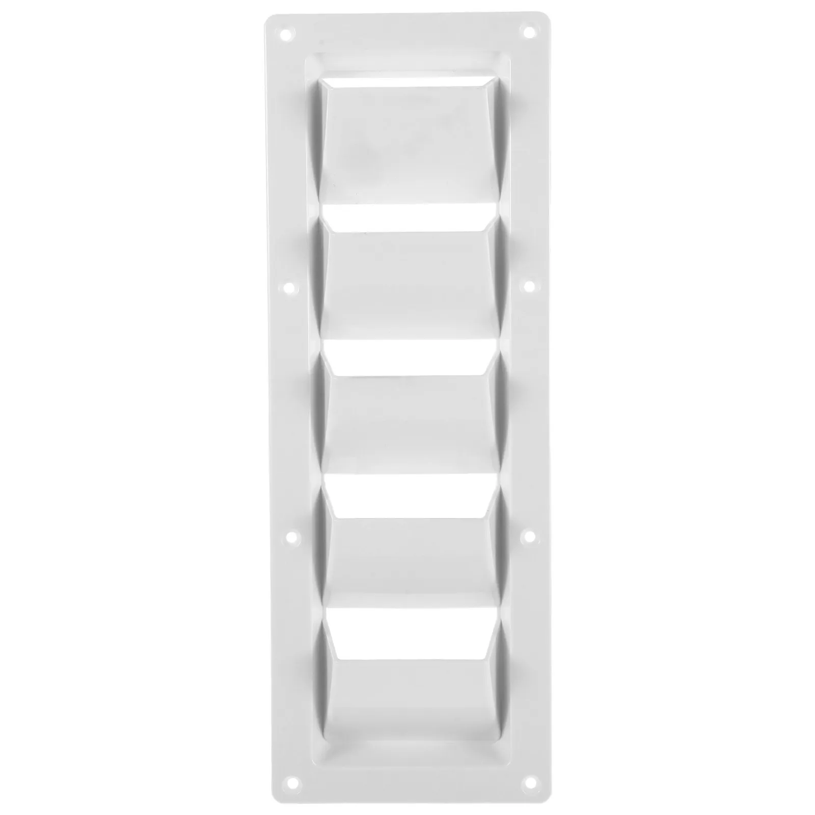 

Yacht Rv Louvered Vent Cover Marine Exhaust Vent for Boat Camper Trailer ABS Weather Resistant Airflow Ventilation Plate Outdoor