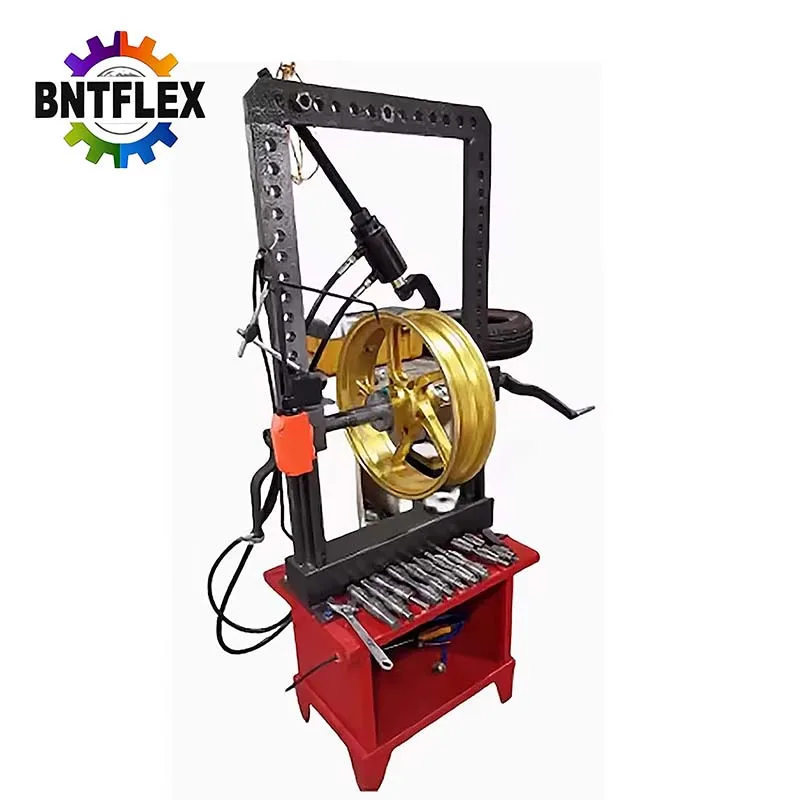 Aluminum Alloy Steel Ring Lathe Correction Machinery for Motorcycle Wheels for Corrextion Repair in Rubber Product Making