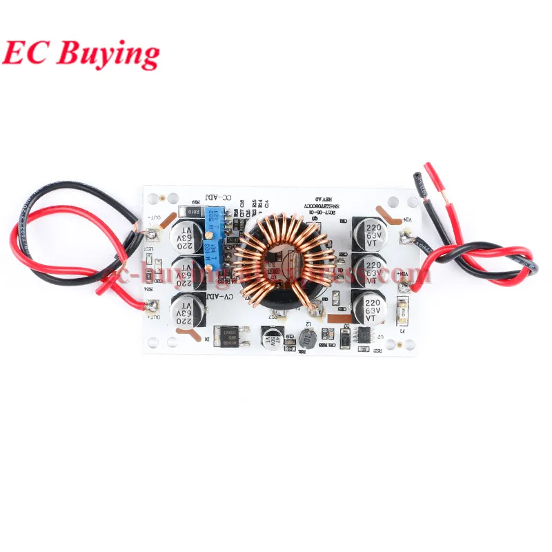 DC-DC 120W 150W 250W 300W 300W 20A 400W 15A 600W 10A 1800W 1200W 80W Step Up Boost Converter Step Down Buck Power Supply Module