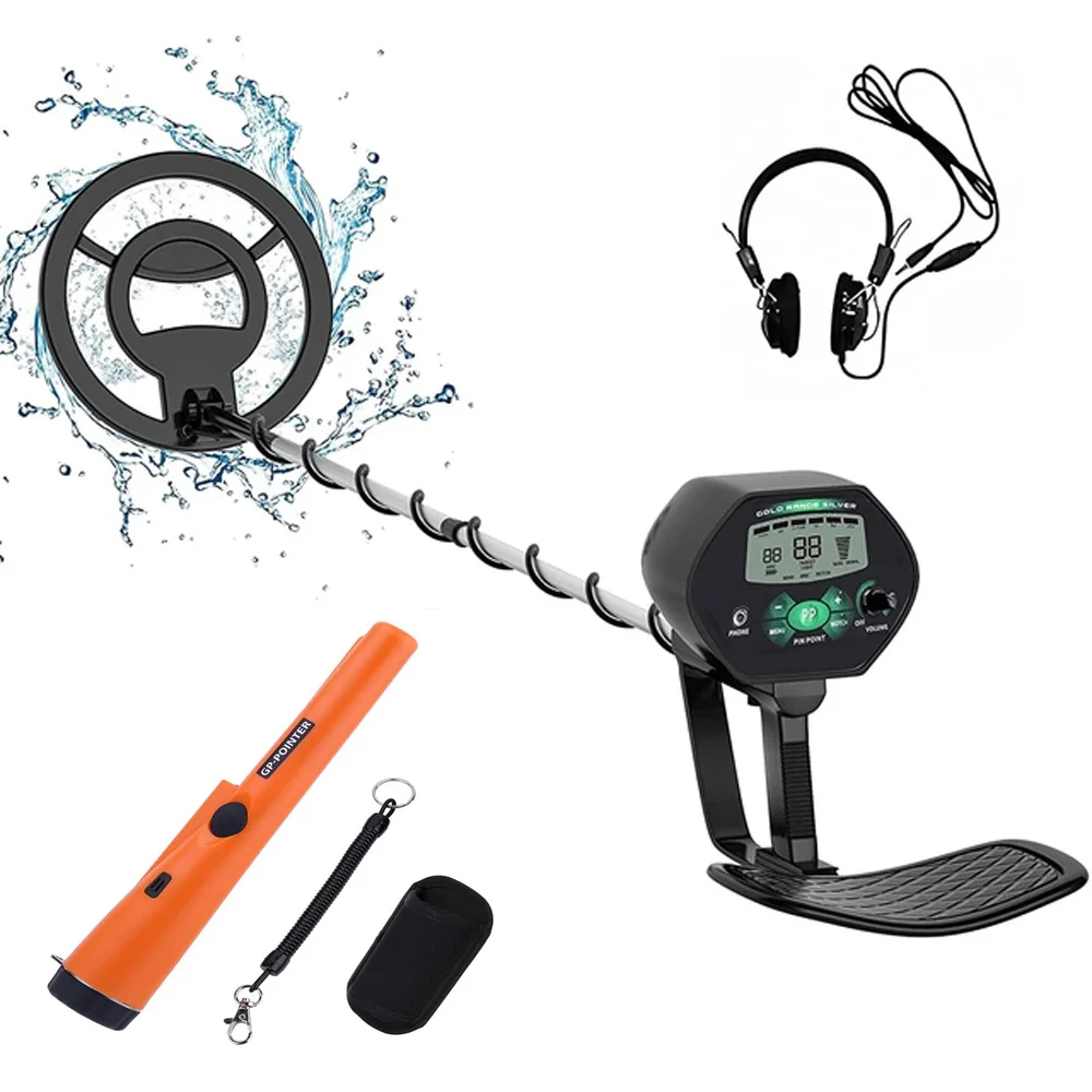 Professional Underground Metal Detector MD-4090 High Sensitivity Gold Seeker Treasure Hunter