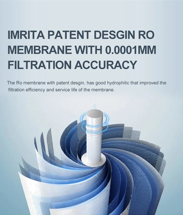 STLF gran oferta sistema Ro 800 Gpd ósmosis inversa debajo del fregadero sistema purificador de agua potable de ósmosis inversa RO de 3 etapas
