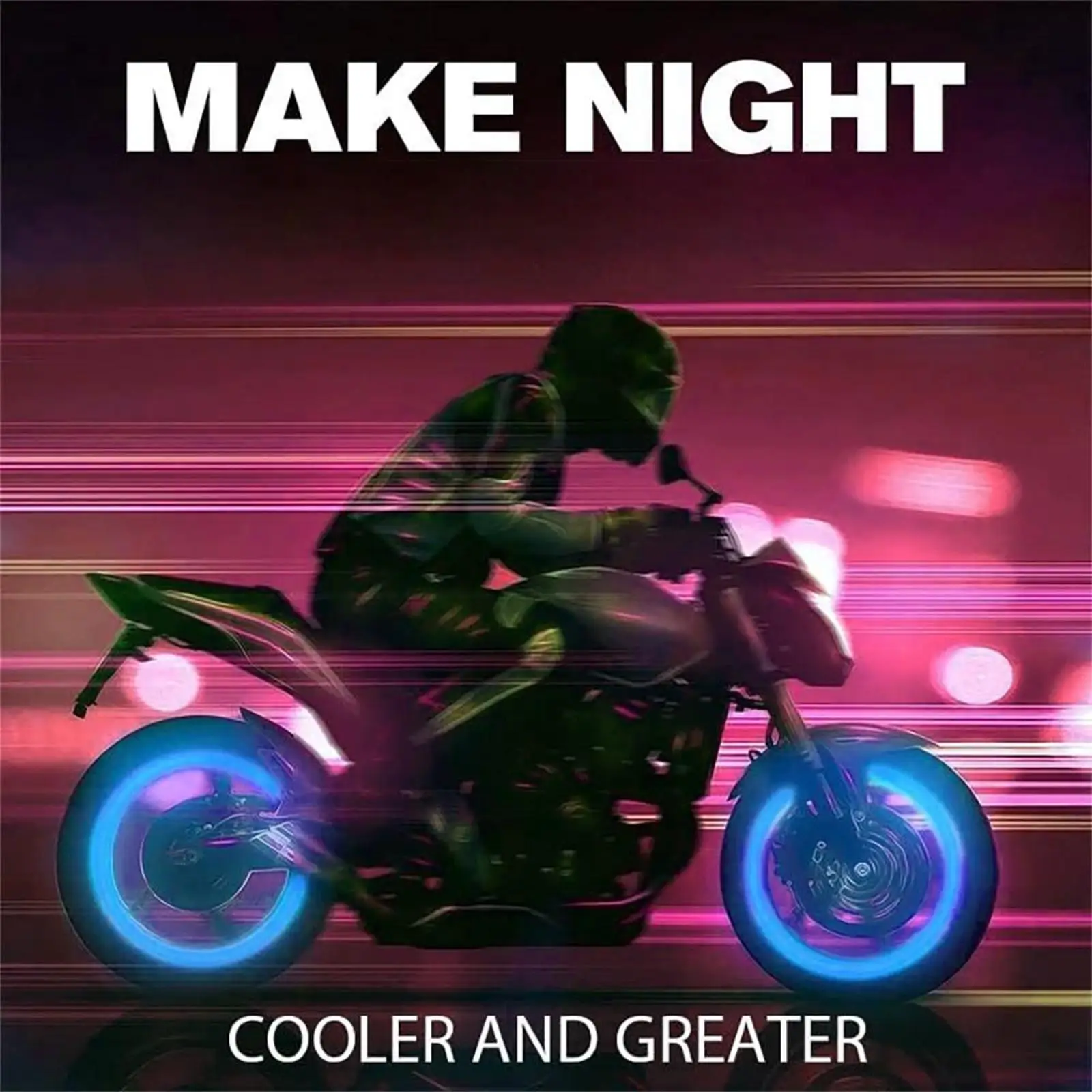 Tappo Valvola Luminoso per Pneumatici, Fluorescente Universale che si Illumina al Buio, Antipolvere e Antiperdita d'Aria per Auto, Moto, Bici