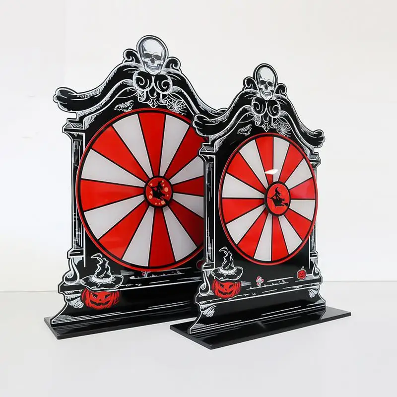 Halloween Spinner Wheel Party Game Spinner Wheel Tabletop Board Game Fun Halloween Spinner Prize Wheel Game For Family