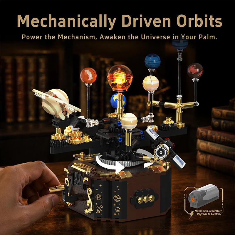 Blocos de Montar Criativos 556 - Solar System Orrery avaliação e preço