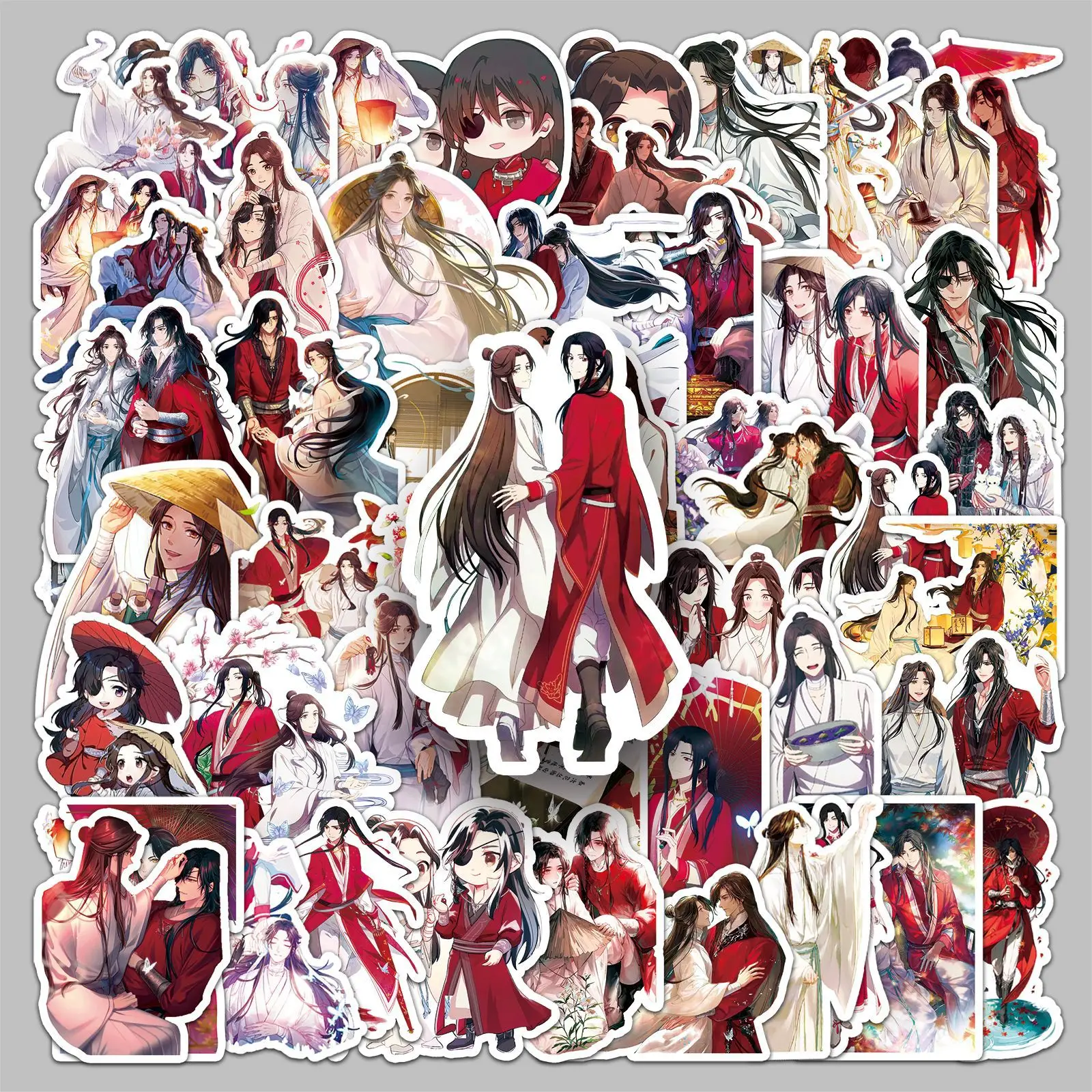 58 قطعة من ملصقات المسؤولين السماوية يباركون الكمبيوتر المحمول كأس الهاتف ملصقات الديكور ملصقات مقاومة للماء #1