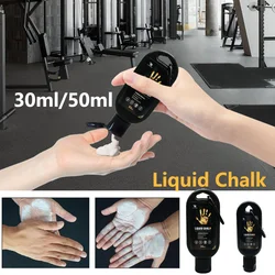 30/50ml Liquid Chalk Anti-Slip Sport Magnesium Powder Liquid Magnesium Powder Gymnastics Magnesium Powder for Gym Rock Climbing