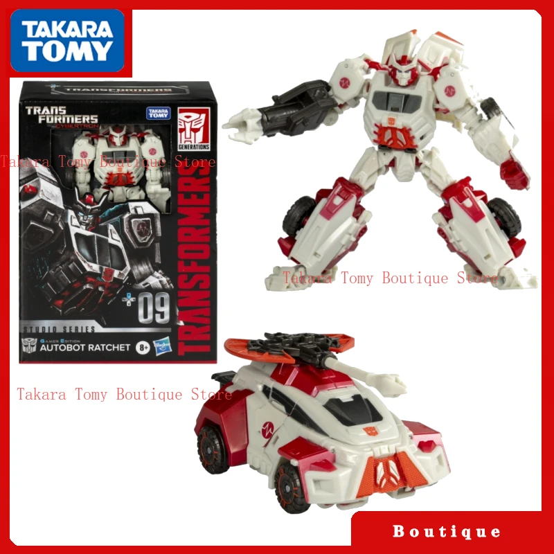 In Stock Takara Tomy Transformers Toys Studio Series Gamer Edition SS-GE-09 Ratchet Action Figures Autobots Hobbies Collectible