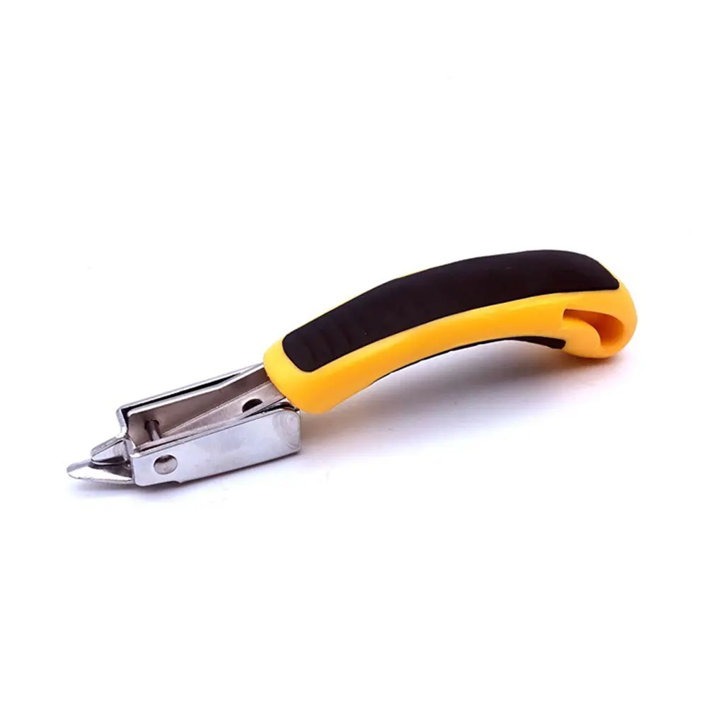 2Pcs Plastic Handle Office Stapler Remover Multifunction Handheld Nail Puller Oil Frame Door Nail Removal Clip