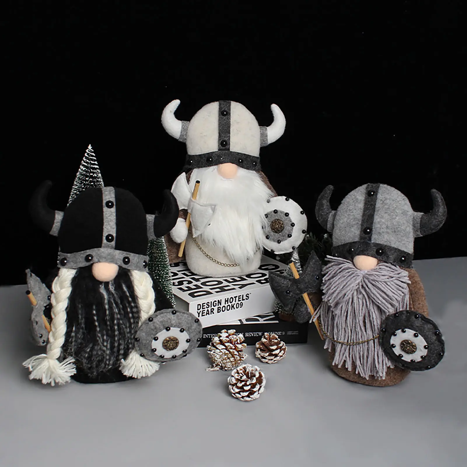 Soldier Faceless Dolls The Old Man Gnomes Stuffed Doll Knight Pygmy Figurines Viking Gladiator Doll Home Ornaments Kids Gifts