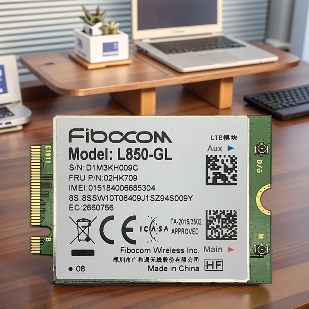 

FIBOCOM L850-GL LTE Cat9 M.2 Module For Thinkpad X280 X1 Carbon T480S T580 P52S Yoga X380 L480 L580 A485 P15v T15p C640 Laptop