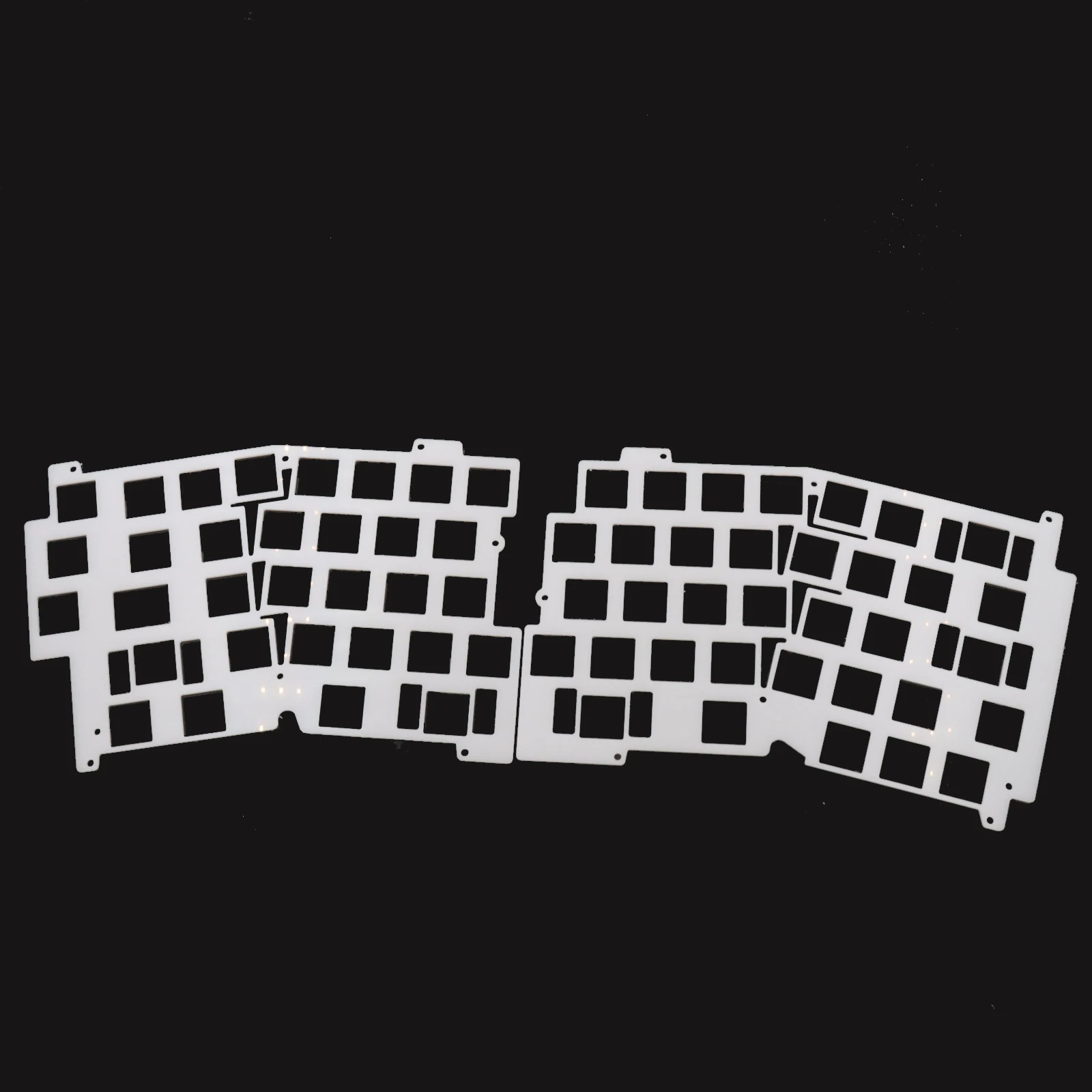 OWLab Spring Alice Mechanical Keyboard Positioning Plate Polycarbonate/POM/Fr4 Material