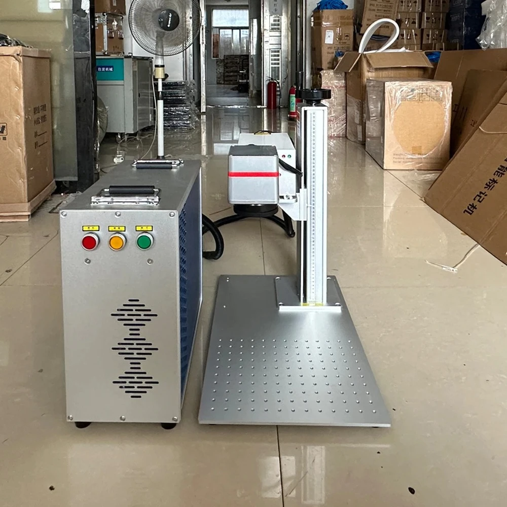 355nm Air Cooled UV 5W Laser G - огляд і ціна Laser Marking Machine Rotary Axis