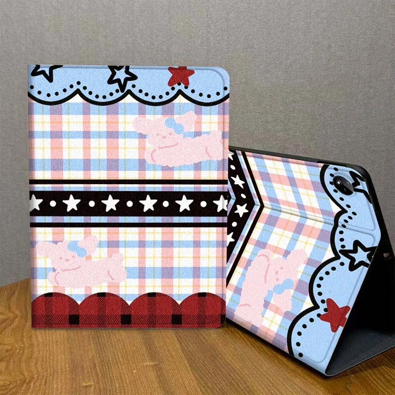 

Lattice Flement Pattern Case For Vivo IQOO Pad2 Pad3 Pad5 Air SE Pro 12.1 12.3 13 11.5 11 inch Tablet