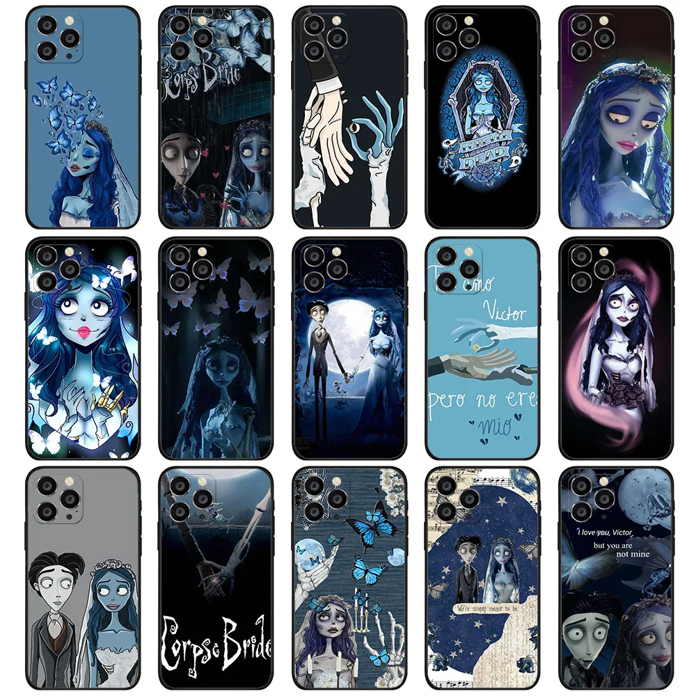 HR-19 Corpse bride Soft Case For Samsung S20 S21 S22 S23 S24 FE Ultra Lite Plus