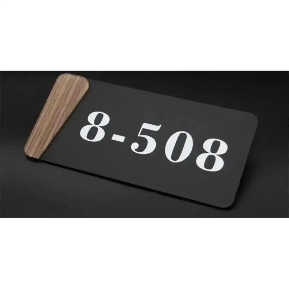 Hotel Hotel Apartment Room Private Room Number House Number Plate Building Unit Floor Card Custom