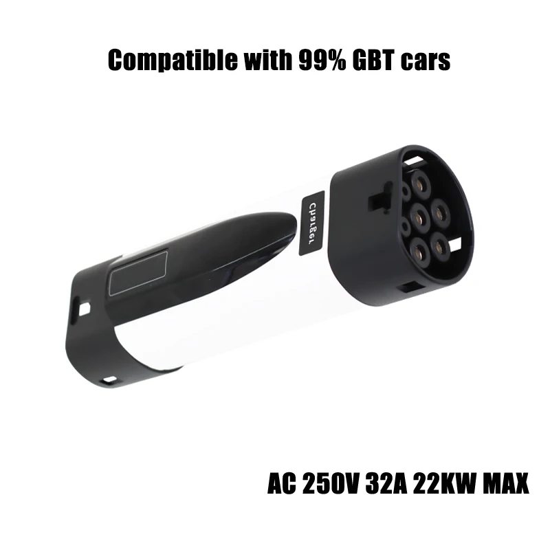 GBT Charger to Type2 Electric Car 1/3 Phase Adapter GBT TO TYPE2 EV Adapter Electric Vehicle Charger Connecter for 16A/32A