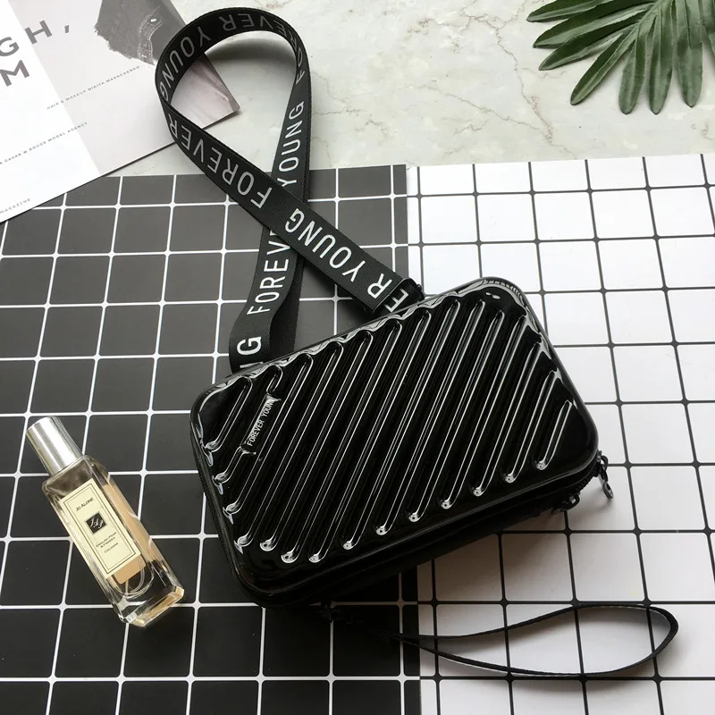 Luxury Hand Bags for Women New Suitcase Shape Totes Women Famous Brand Clutch Bag Mini Box Bag Fashion Mini Luggage Bag