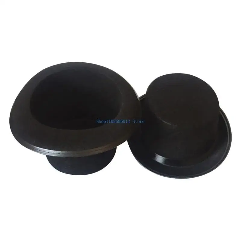 N7YE عرض مسرحي قبعة الترتر قبعة فطيرة لحم الخنزير قبعة الساحر قبعة أفضل قبعة الرامي