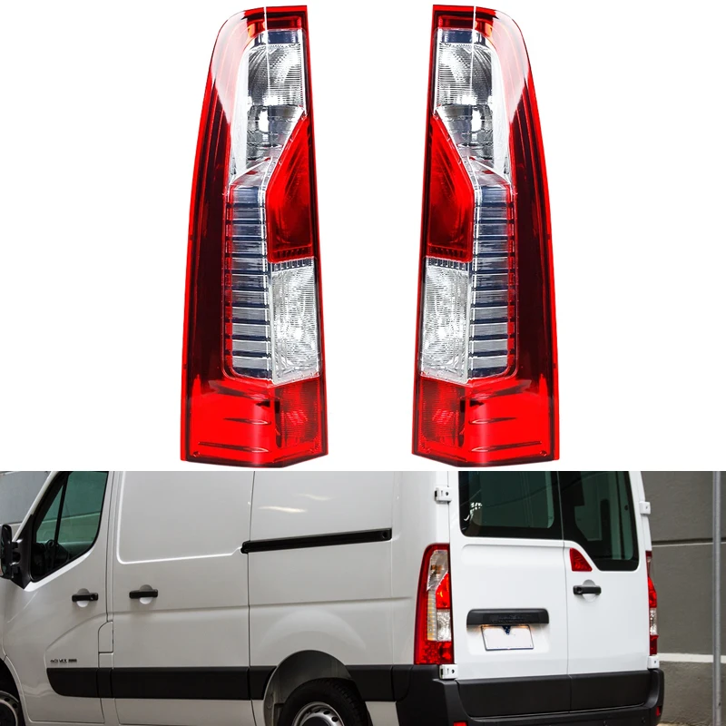 

Tail Light Cover For Renault Master FV Van JV Bus 2010-2024 Driving Brake Light Rear Fog Lamp Reverse taillight 4419378 4419379