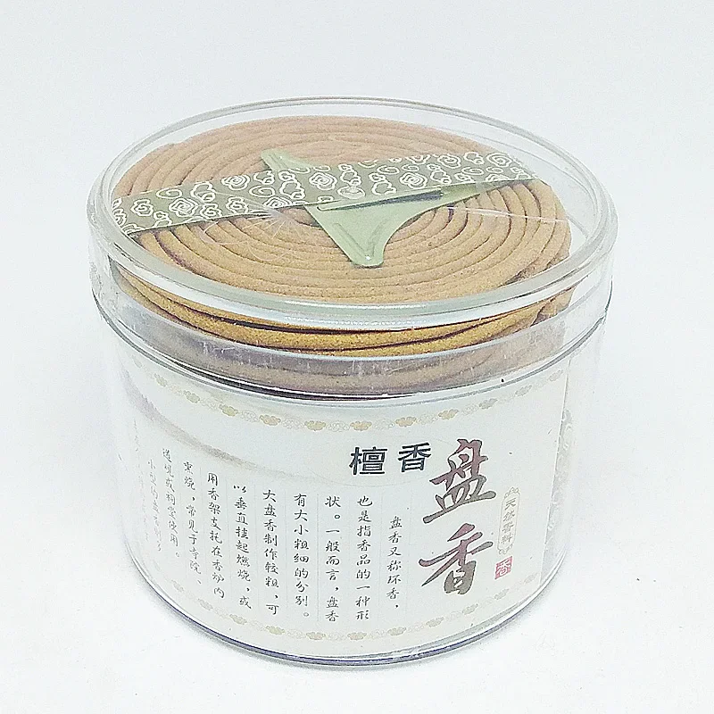 Y 48 pcs/box natural bobina incenso aromaterapia fragrância dentro de casa indiano budista sândalo incenso sem incenso casa fragrância