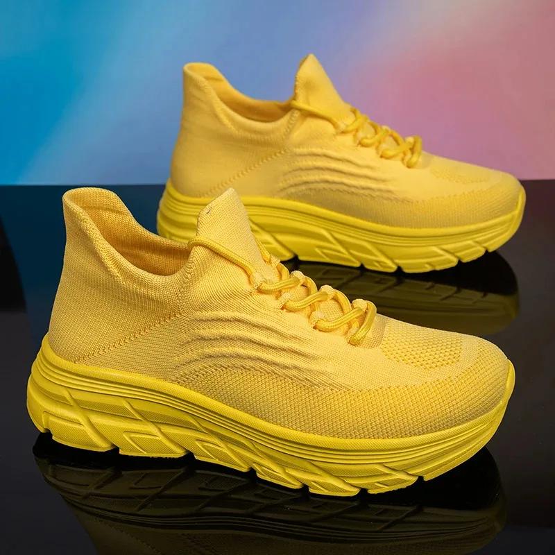 

Big size Men's women's breathable casual sports shoes, spring autumn soft-soled running shoes, fashionable men's shoes, loafers