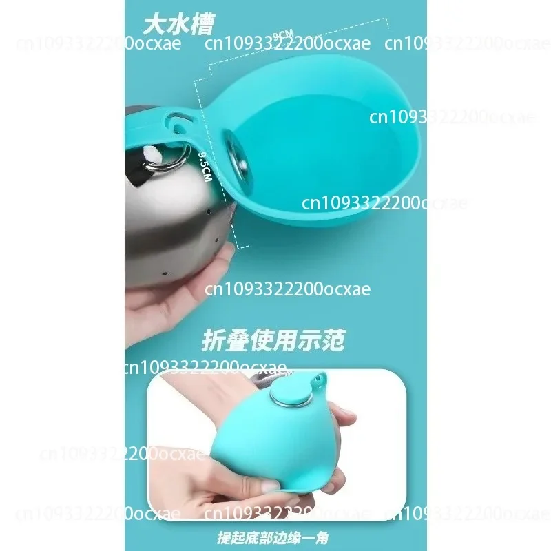 Stainless Steel Pet Water Bottle Dog Water Cup for Outdoor Use Portable Water Bottle for Walking The Dog Outdoor Use