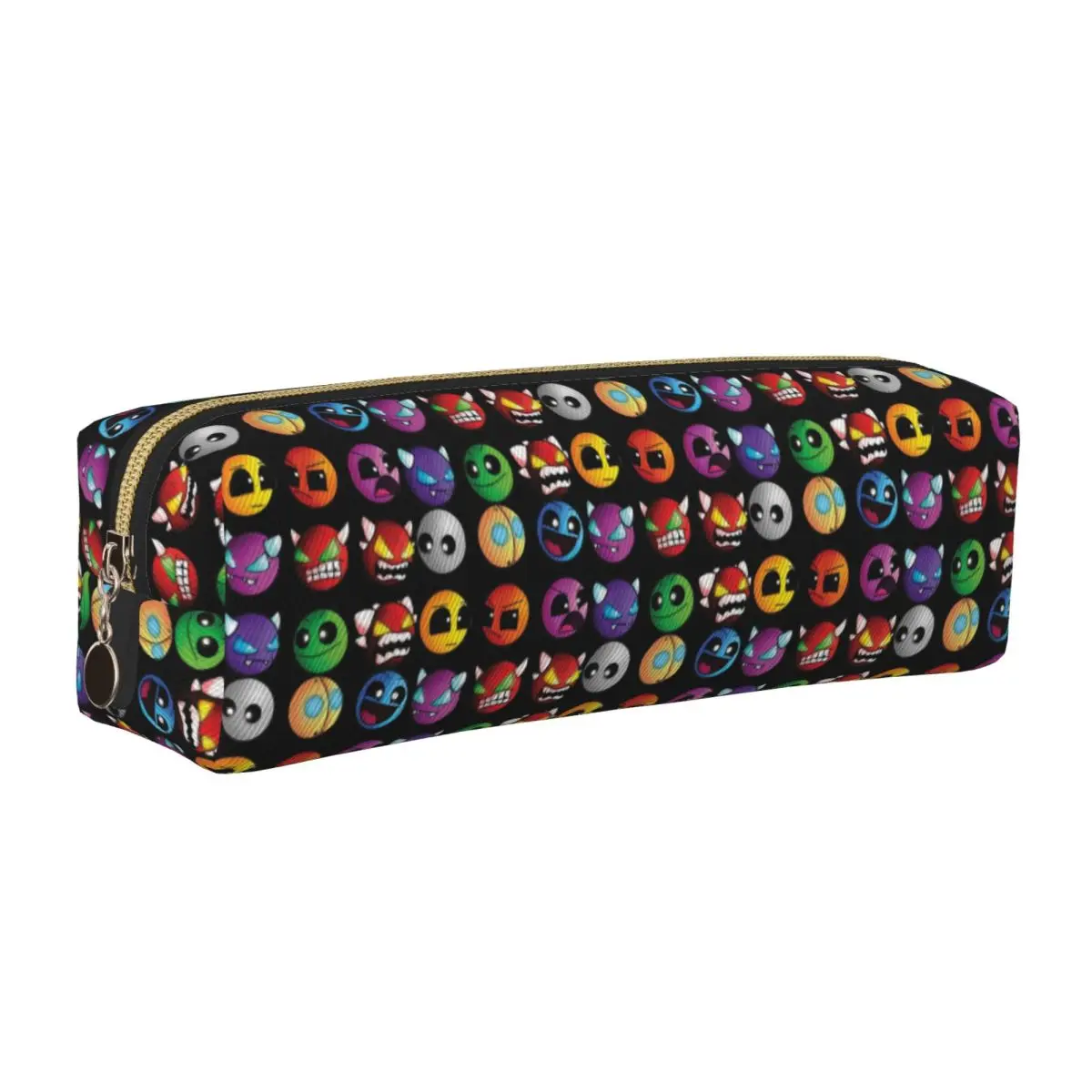 

Геометрия Game Dash пенал с лицами демонов пеналы ручка для девочек и мальчиков сумки большой емкости для студентов школьные подарки канцелярские принадлежности