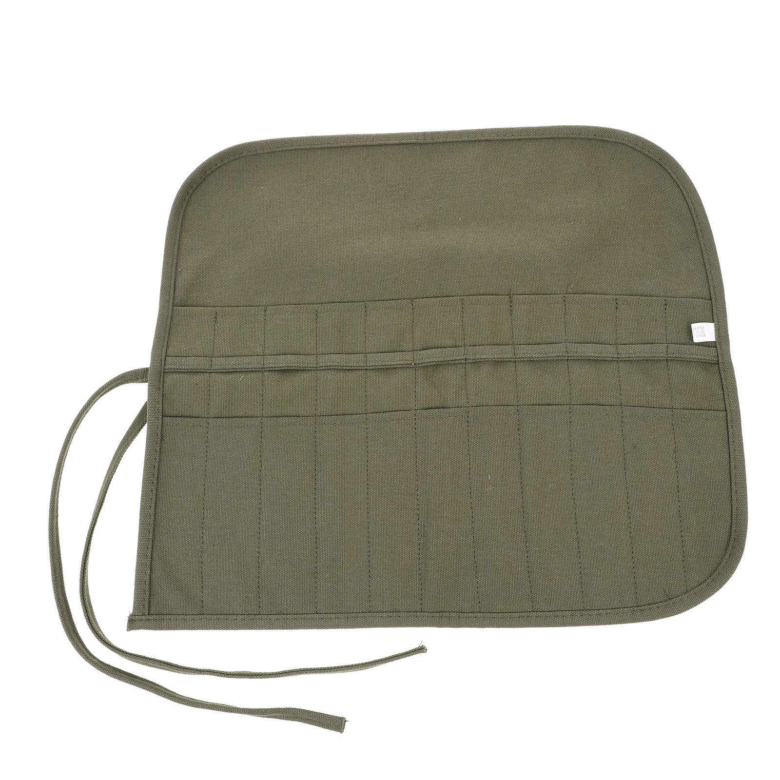

Canvas Pencil Roll Large Capacity Portable Brush Organizer Pencil Accessory Multi-Function Pen Case Household Drawing