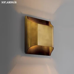 Wandverlichting Koperen Zwarte Wandlamp Schans Moderne Badkuipen Spiegel Luxe Interieur Decoratie Led Wandlamp Messing ﻿