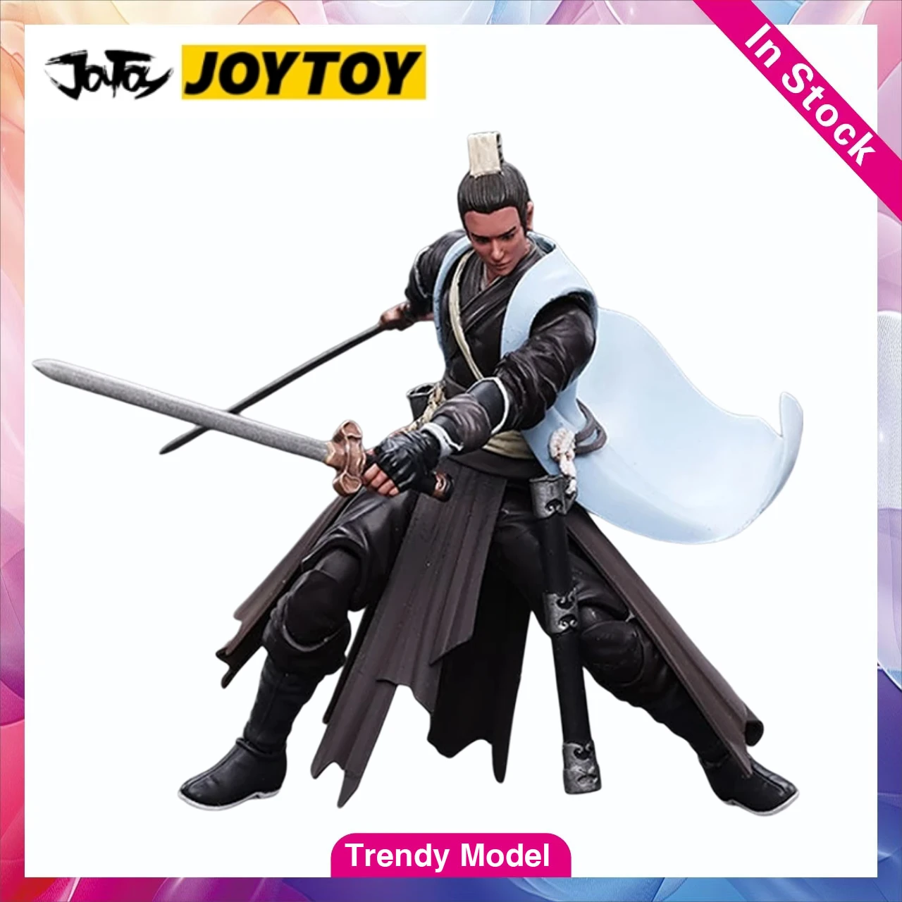 

【TM】 JOYTOY Dark Source-JiangHu Taichang Sect Qing Ding Scale 1/18 Action Figures Models Toys Gifts