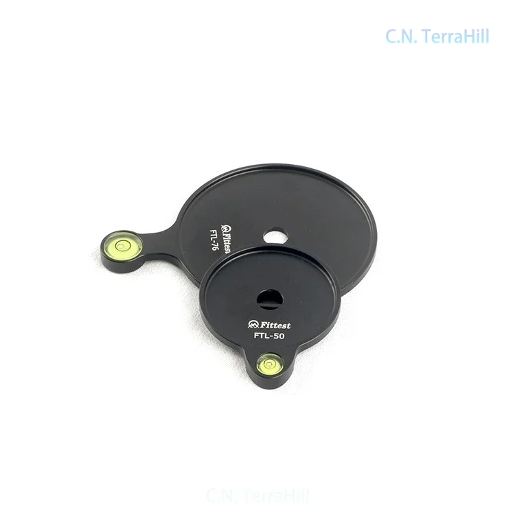 Tripod Leveling Base Connector Plate Universal Tripod Head Accessory for Camera Photography