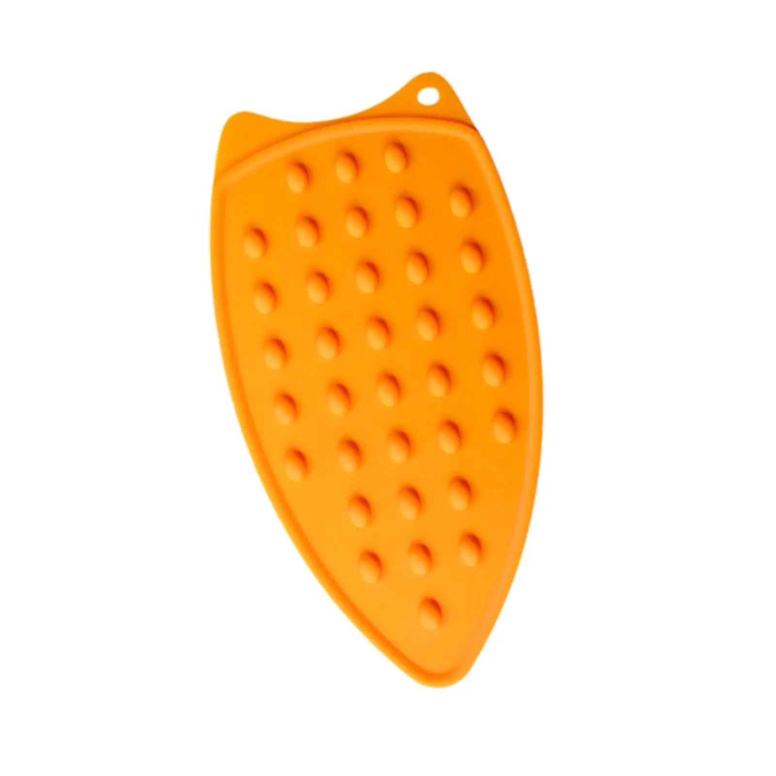 Mini Iron Rest Protective Pads Anti Slip Compact Easy to Use Thicker Pad with Hole for Ironing Board Curling Irons Flat Irons
