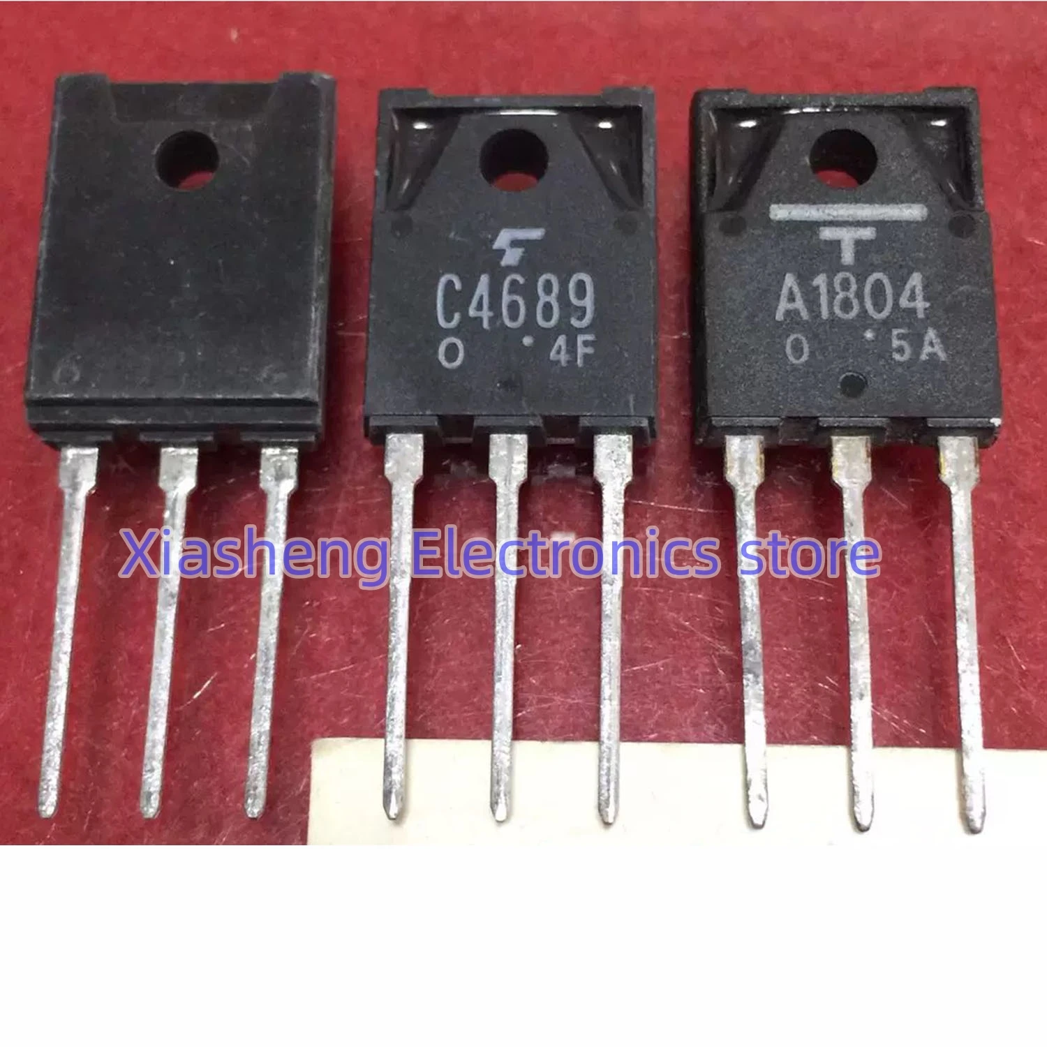 

New Original 2Pairs 2SC4689 C4689 + 2SA1804 A1804 TO-3PF Transistor In Stock Good Quality