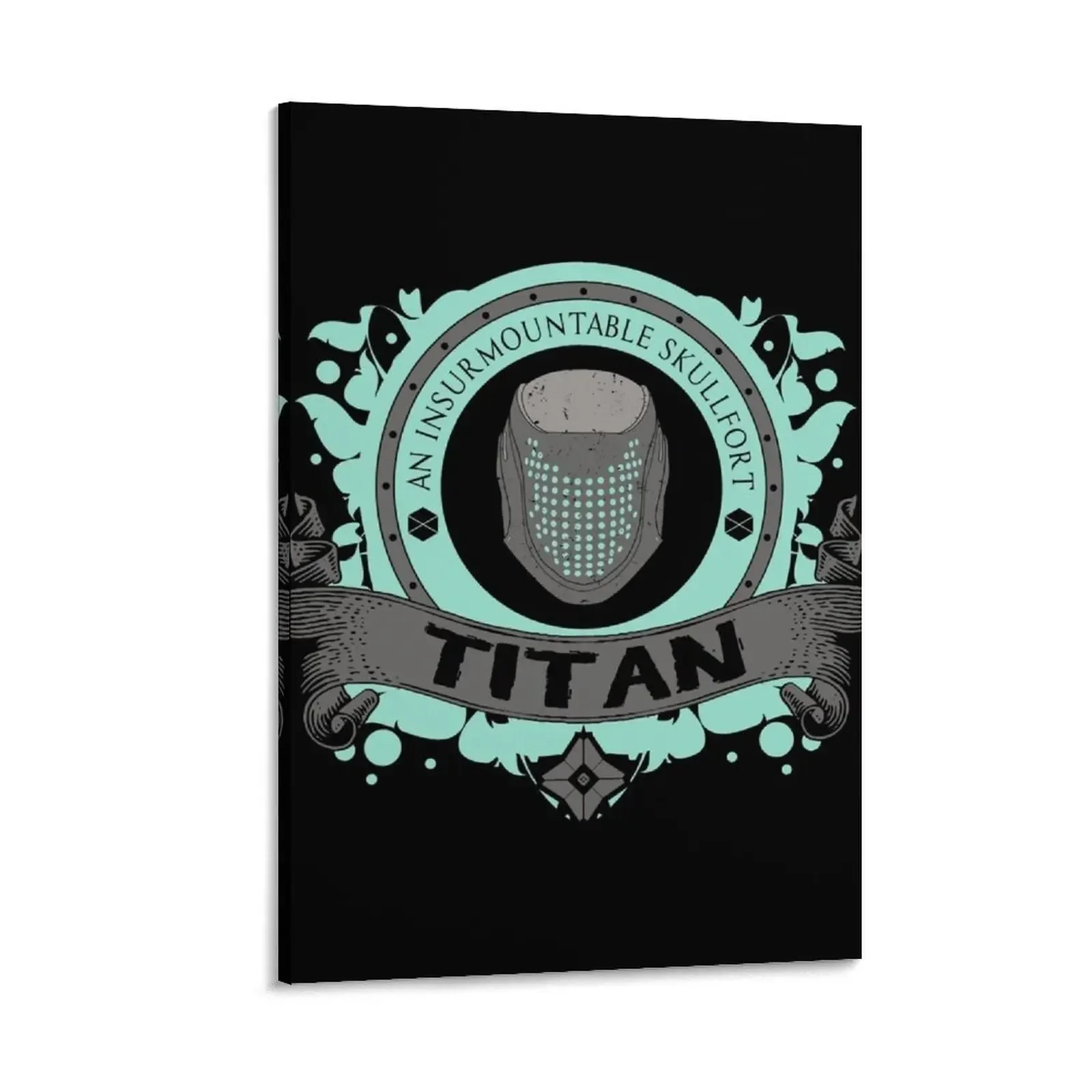 

AN INSURMOUNTABLE SKULLFORT - LIMITED EDITION Canvas Painting aesthetic room anime figure Picture on the wall