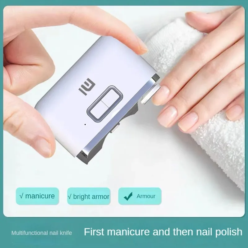 Xiaomi Children Electric Nail Clippers Mijia Fully Automatic Polished Armor Trim Nail Clipper Smart Home Suitable Woman Manicure