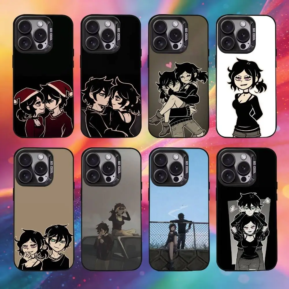 

Game The Coffin of A-Andy and L-Leyley Phone Case For iPhone17, 16,15,14,13,12 Pro Max Black Candy Matte Shockproof Cover