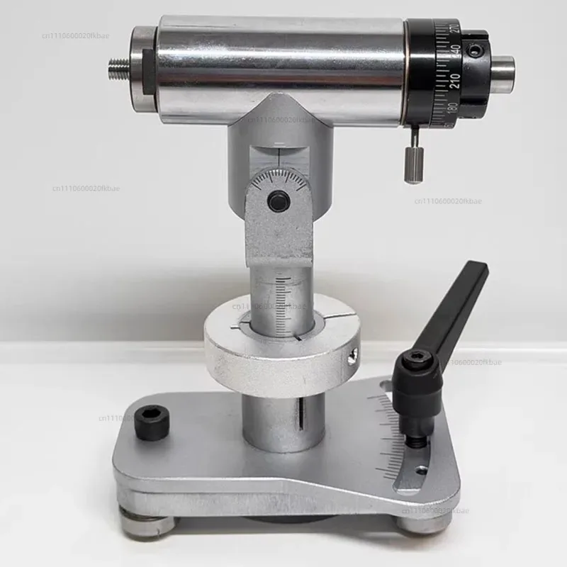 Precision angle grinding and circular brushing for watch case backs - Watch Repair Tool Turret Holder