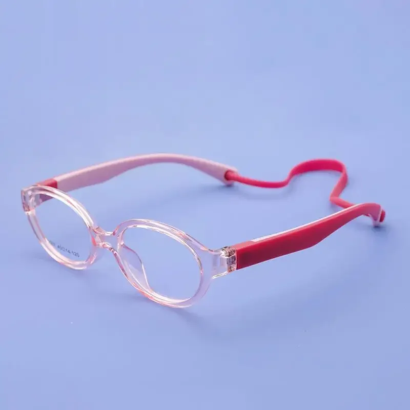 40-14-120 High Quality Silicone Glasses Transparent Optical Glasses Baby Glasses Prescription Children\'s Glasses Small