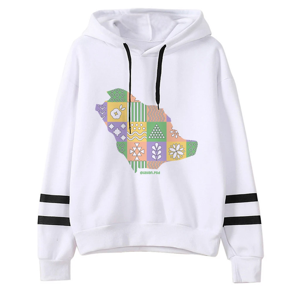 Saudi National Day hoodies women anime funny hoddies women Kawaii tracksuit