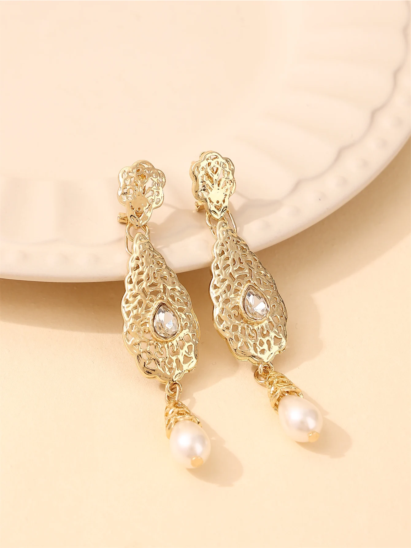 Moroccan ladies' fashionable earrings retro style, bridal wedding evening accessories festival costume accessories festival gift