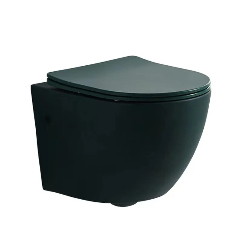 

Dark green toilet+standard water tank