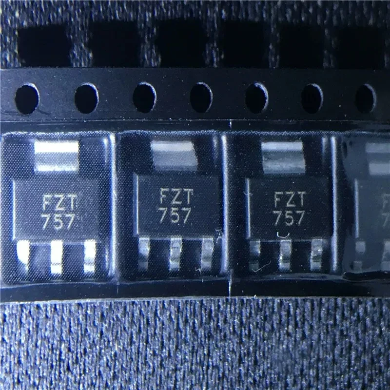 10Pcs FZT757TA FZT757 ZETEZ SOT223 brand new original, can be shot directly, sample