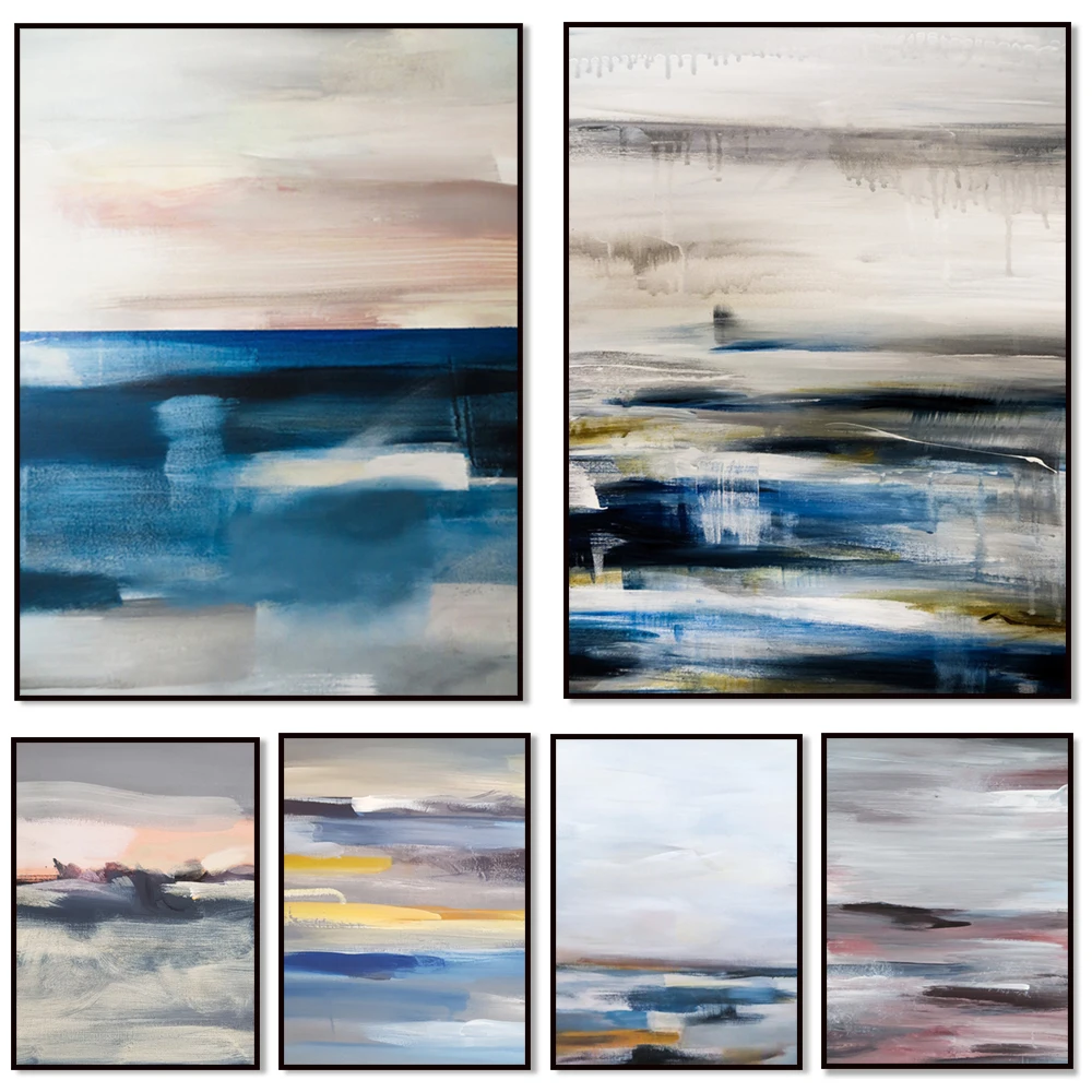 Abstract watercolor painting, - Home Office York recension och pris