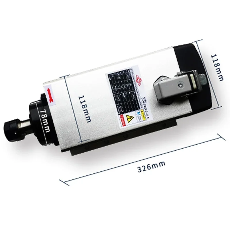 

Гравировальный станок, квадратный шпиндель с воздушным охлаждением, бесступенчатое регулирование скорости 3,5 кВт, диапазон зажимных ножей 0–18000 об/мин, диапазон 1–16 мм