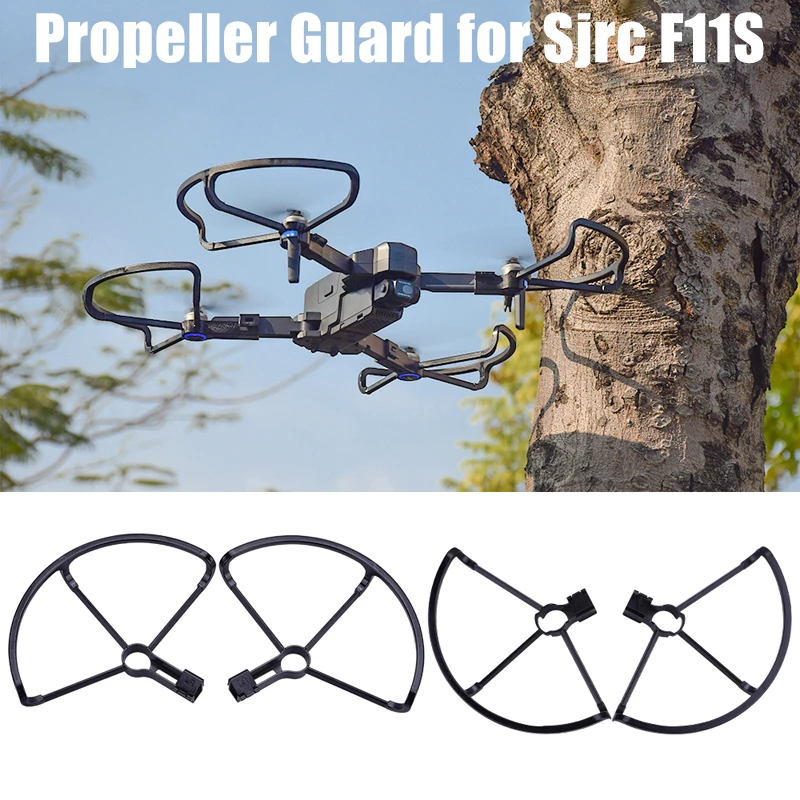 สําหรับ Sjrc F11S ใบพัด Protector Drone QUICK RELEASE ใบพัด GUARD Props Blade Wing พัดลมสําหรับ Sjrc F11S อุปกรณ์เสริม